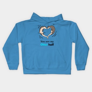 You Are My Otter Half Couple Heart T-Shirt for Mens Kids Hoodie